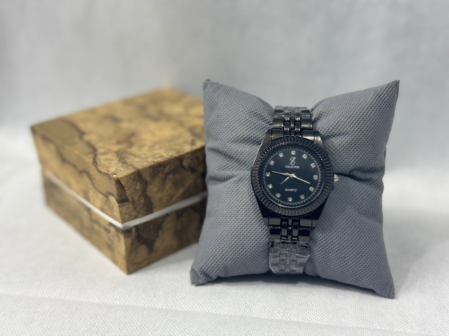 Onyx Bold – Sleek Black Men’s Watch