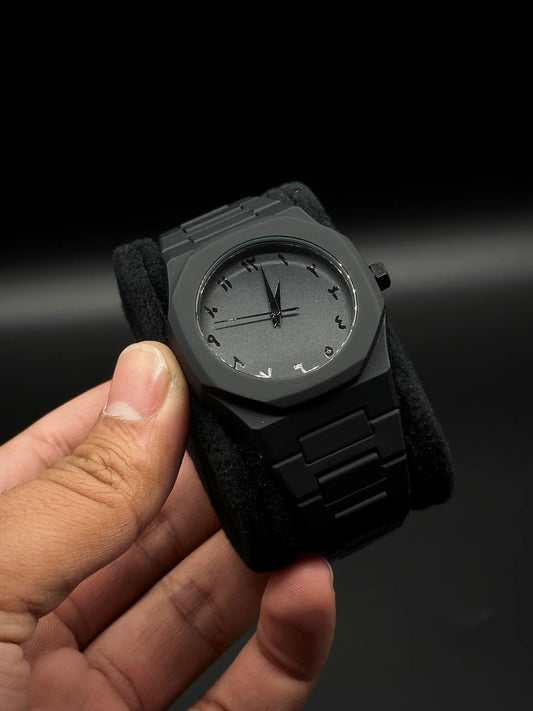 Arabic Aura Men’s Watch – Lightweight Fiber Body with Arabic Dial