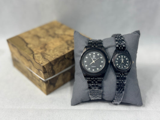 Onyx Couple Set – Bold for Him, Grace for Her
