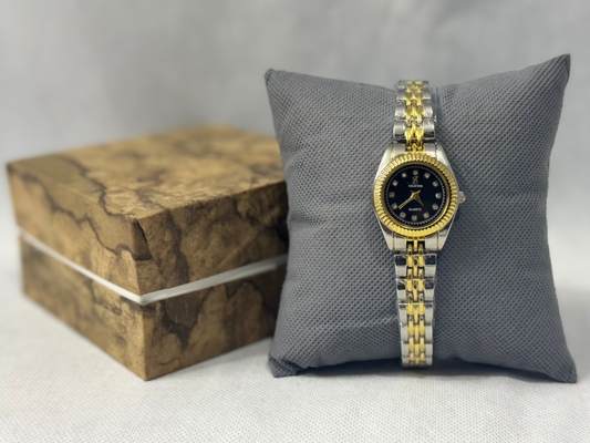 Women’s Royal Quartz Watch – Gold & Silver Edition