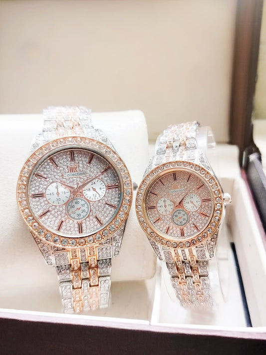 Royal Crystal – Silver + Rose Gold Edition